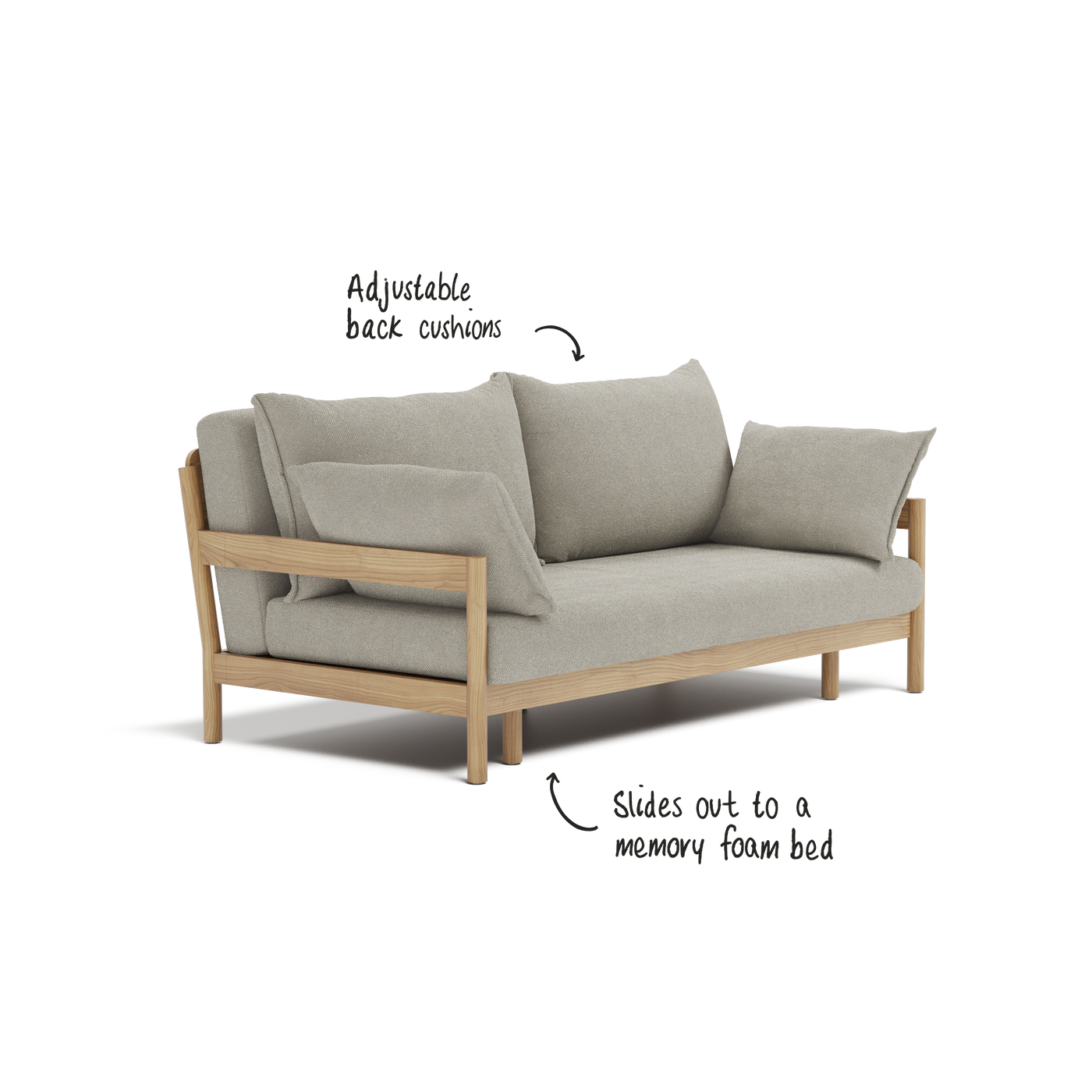 Slideaway Sofa Bed