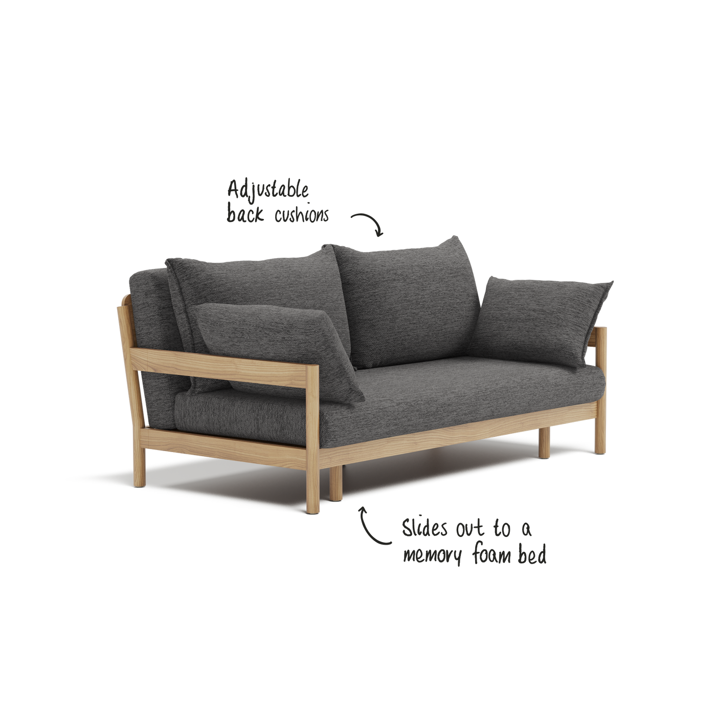 Slideaway Sofa Bed