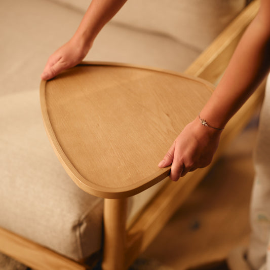 Slideaway Side Table
